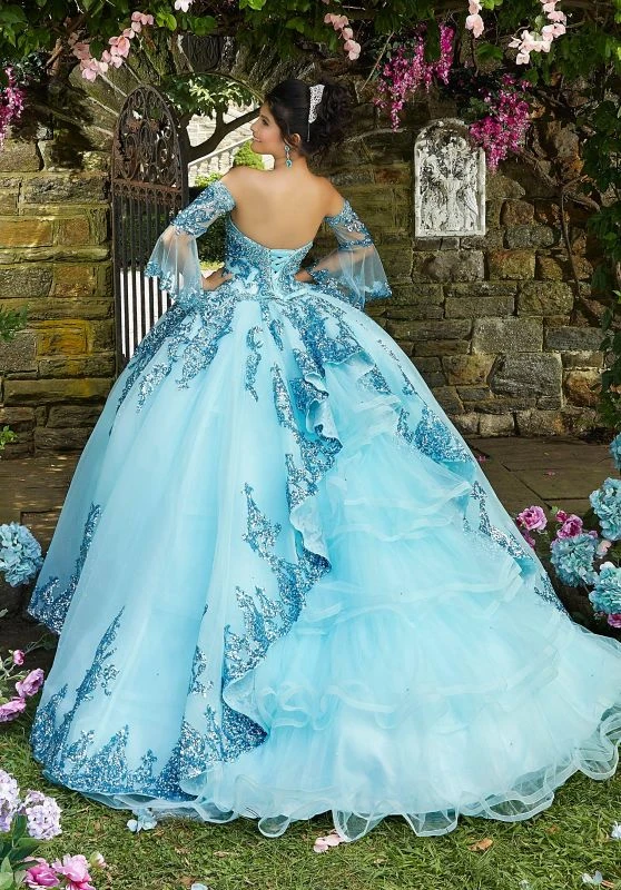 Mori Lee 89255 Bell Sleeve Quince Dress 11 Mori Lee 89255 Bell Sleeve Quince Dress - Image 11