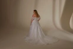 Mori Lee 3391 Lorraine Sweetheart Neck Floral Plus Size Wedding Dress -Fashion wedding dress mjpsw f23 3391 03