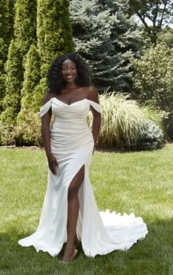 Mori Lee 3412 Nicky Plus Size Wedding Dress