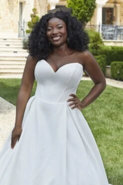 Mori Lee 3422 Nora Plus Size Wedding Dress -Fashion wedding dress mjpsw s24 3422 03