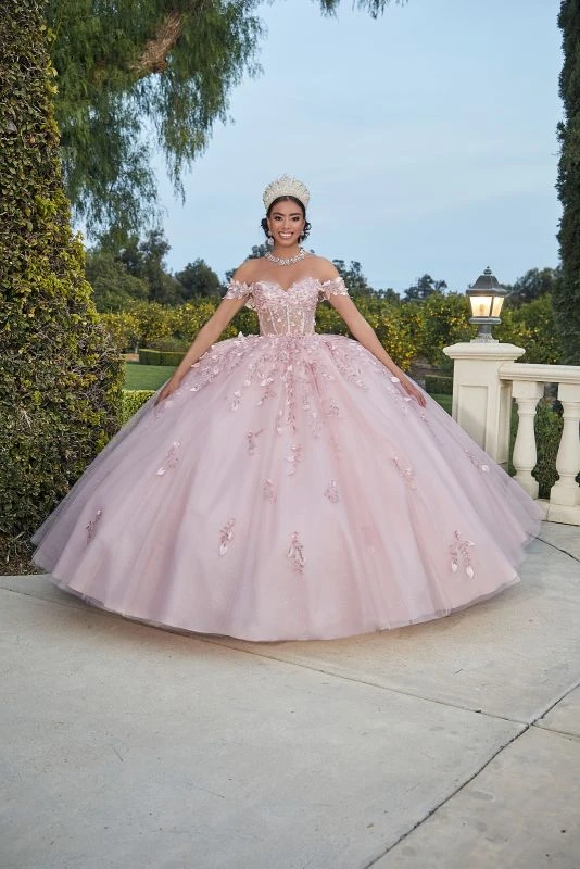 Mori Lee 60181 Sheer Bodice Off The Shoulder Quinceanera Dress 1 Mori Lee 60181 Sheer Bodice Off The Shoulder Quinceanera Dress