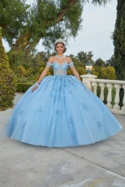 Mori Lee 60181 Sheer Bodice Off The Shoulder Quinceanera Dress 14 Mori Lee 60181 Sheer Bodice Off The Shoulder Quinceanera Dress -Fashion wedding dress mlvss f23 60181 07