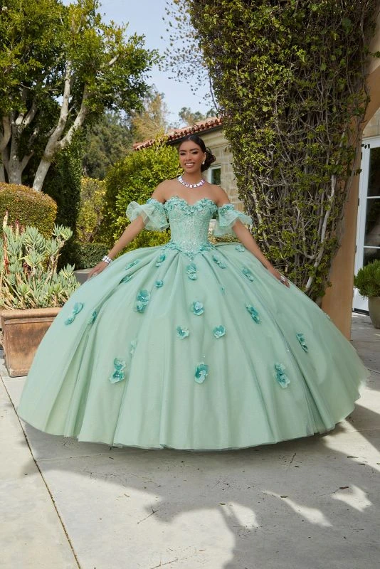 Mori Lee 60183 Ruffle Sleeve Lace Bodice Quinceanera Dress 1 Mori Lee 60183 Ruffle Sleeve Lace Bodice Quinceanera Dress