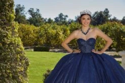 Mori Lee 89426 Puff Sleeve Corset Bodice Quince Gown -Fashion wedding dress mlvss f23 89426 08