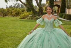 Mori Lee 89434 Puff Sleeve Multi-Way Sweet 16 Dress -Fashion wedding dress mlvss f23 89434 04