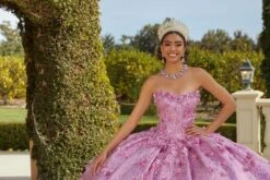 Mori Lee 89436 Puff Sleeve Metallic Sweet 16 Gown 8 Mori Lee 89436 Puff Sleeve Metallic Sweet 16 Gown -Fashion wedding dress mlvss f23 89436 04