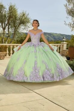 Mori Lee 89437 3D Flowers Peplum Skirt Sweet 16 Gown 10 Mori Lee 89437 3D Flowers Peplum Skirt Sweet 16 Gown -Fashion wedding dress mlvss f23 89437 04