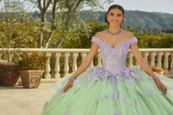 Mori Lee 89437 3D Flowers Peplum Skirt Sweet 16 Gown 12 Mori Lee 89437 3D Flowers Peplum Skirt Sweet 16 Gown -Fashion wedding dress mlvss f23 89437 06