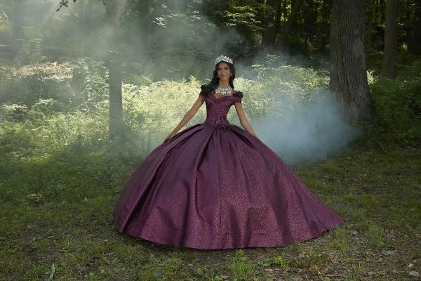 Mori Lee 60196 Shimmer Wine Quinceanera Dress 1 Mori Lee 60196 Shimmer Wine Quinceanera Dress