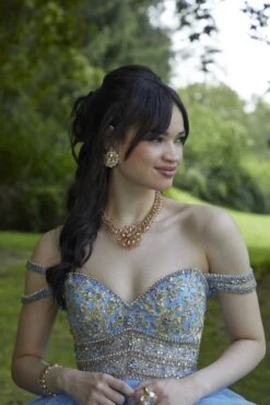 Mori Lee 89442 Emerald/Gold Quinceanera Dress 11 Mori Lee 89442 Emerald/Gold Quinceanera Dress -Fashion wedding dress mlvss s24 89442 05