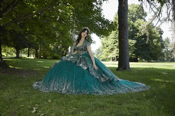 Mori Lee 89452 Sangria/Gold Quinceanera Dress 4 Mori Lee 89452 Sangria/Gold Quinceanera Dress - Image 4