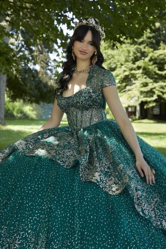 Mori Lee 89452 Sangria/Gold Quinceanera Dress 5 Mori Lee 89452 Sangria/Gold Quinceanera Dress - Image 5