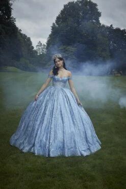 Mori Lee 89455 Gold Quinceanera Dress -Fashion wedding dress mlvss s24 89455 06