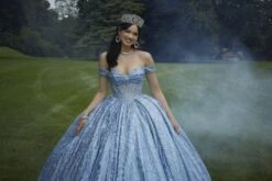 Mori Lee 89455 Gold Quinceanera Dress -Fashion wedding dress mlvss s24 89455 07