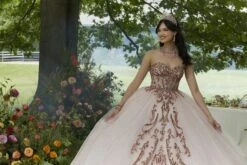 Mori Lee 89458 Bahama Blue/Gold Quinceanera Dress 17 Mori Lee 89458 Bahama Blue/Gold Quinceanera Dress -Fashion wedding dress mlvss s24 89458 09