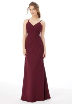 Mori Lee 13103 Strappy Back Bridesmaid Dress - Stock Only