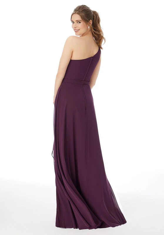 Mori Lee 13105 One Shoulder Bridesmaid Dress 3 Mori Lee 13105 One Shoulder Bridesmaid Dress - Image 3