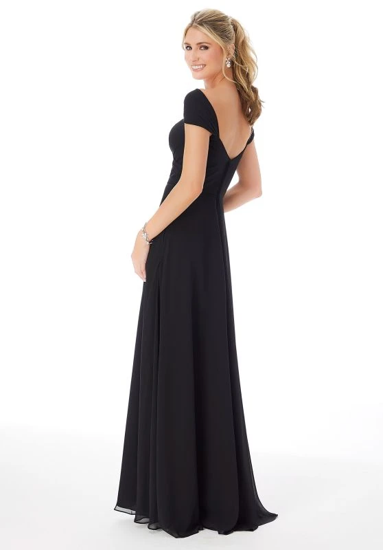 Mori Lee 13106 Cap Sleeve Bridesmaid Dress 5 Mori Lee 13106 Cap Sleeve Bridesmaid Dress - Image 5