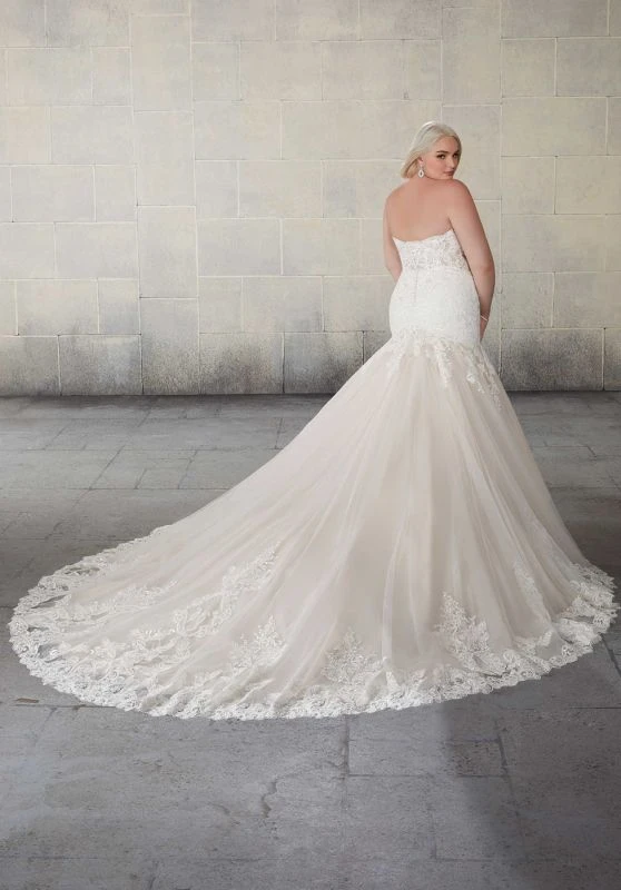 Mori Lee 2129W Soleil Strapless Sweetheart Neckline Wedding Dress 2 Mori Lee 2129W Soleil Strapless Sweetheart Neckline Wedding Dress - Image 2