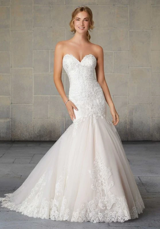 Mori Lee 2129W Soleil Strapless Sweetheart Neckline Wedding Dress 6 Mori Lee 2129W Soleil Strapless Sweetheart Neckline Wedding Dress - Image 6