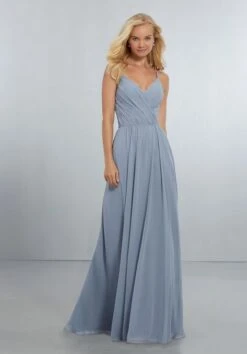 Mori Lee 21556 Cutout Back Bridesmaid Dress