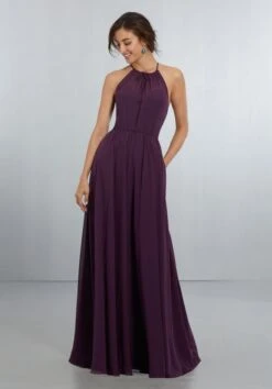 Mori Lee 21572 Halter-Neck Bridesmaid Dress