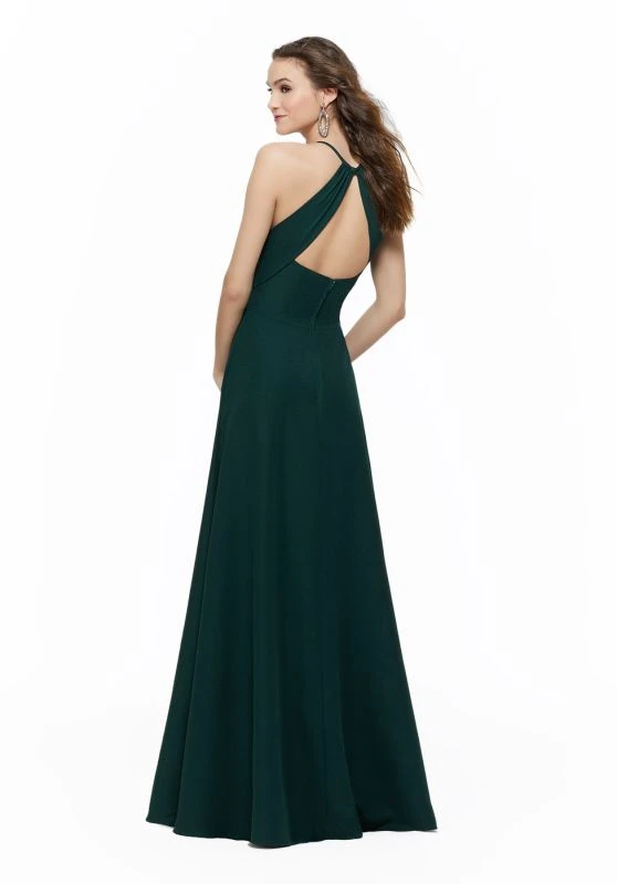 Mori Lee 21631 Slit Skirt Bridesmaid Dress - Stock Only 2 Mori Lee 21631 Slit Skirt Bridesmaid Dress - Stock Only - Image 2