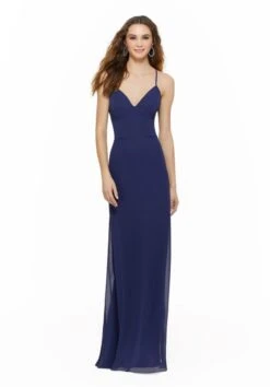 Mori Lee 21634 Spaghetti Strap Bridesmaid Dress