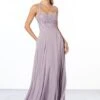 Mori Lee 21665 Embroidered Bodice Bridesmaid Dress - Stock Only
