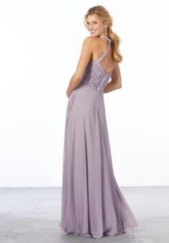 Mori Lee 21665 Embroidered Bodice Bridesmaid Dress - Stock Only 6 Mori Lee 21665 Embroidered Bodice Bridesmaid Dress - Stock Only -Fashion wedding dress mori lee 21665 embroidered bodice bridesmaid dress 03.764
