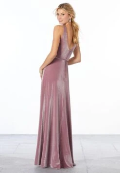 Mori Lee 21669 V-Neck Velvet Bridesmaid Dress - Stock Only 6 Mori Lee 21669 V-Neck Velvet Bridesmaid Dress - Stock Only -Fashion wedding dress mori lee 21669 v neck velvet bridesmaid dress 03.764