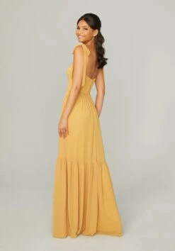 Mori Lee 21753 Tie Strap Peasant Skirt Bridesmaid Dress -Fashion wedding dress mori lee 21753 tie strap peasant skirt bridesmaid dress 03.937