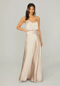 Mori Lee 21769 Tie Waist Blouson Top Bridesmaid Dress - Stock Only -Fashion wedding dress mori lee 21769 tie waist blouson top bridesmaid dress 04.937