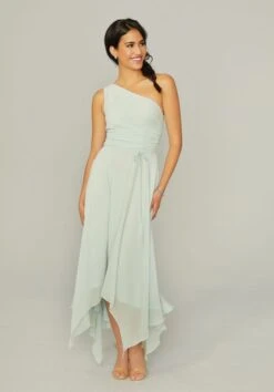 Mori Lee 21770 Tea-Length One Shoulder Bridesmaid Dress - Stock Only 10 Mori Lee 21770 Tea-Length One Shoulder Bridesmaid Dress - Stock Only -Fashion wedding dress mori lee 21770 tea length one shoulder bridesmaid dress 05.937