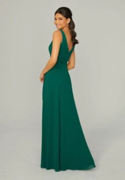 Mori Lee 21771 High Slit V-Neck Bridesmaid Dress -Fashion wedding dress mori lee 21771 high slit v neck bridesmaid dress 03.937
