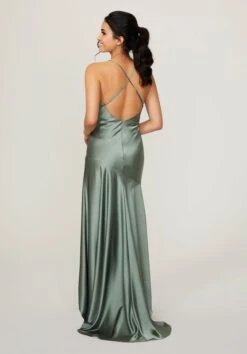 Mori Lee 21783 Cowl Neck High Low Bridesmaid Dress - Stock Only -Fashion wedding dress mori lee 21783 cowl neck high low bridesmaid dress 03.997