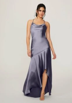 Mori Lee 21783 Cowl Neck High Low Bridesmaid Dress - Stock Only -Fashion wedding dress mori lee 21783 cowl neck high low bridesmaid dress 10.997