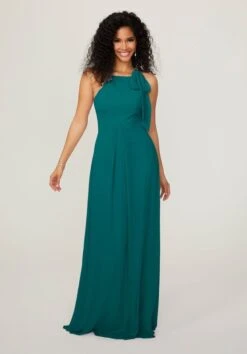 Mori Lee 21787 Halter Neck Pleated Skirt Bridesmaid Dress - Stock Only -Fashion wedding dress mori lee 21787 halter neck pleated skirt bridesmaid dress 19.997