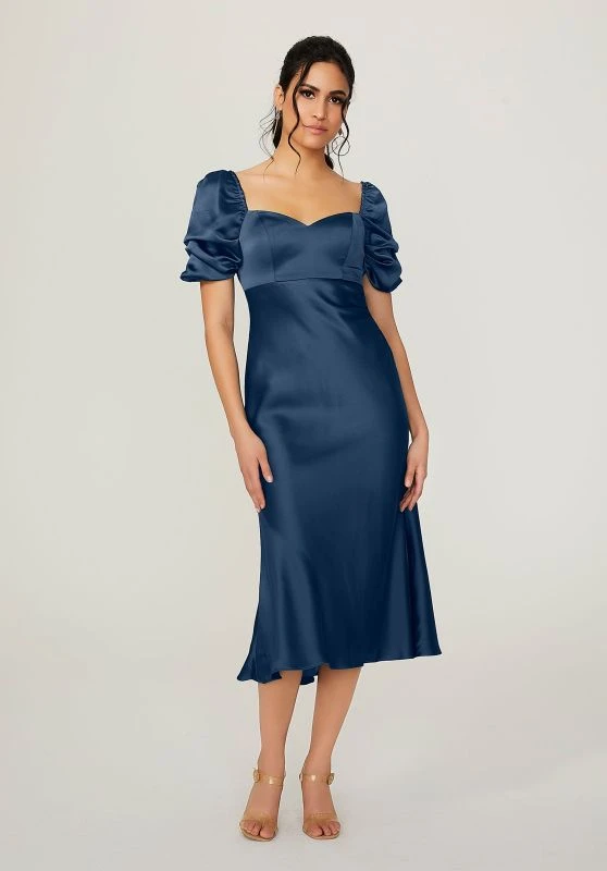 Mori Lee 21788 Puff Sleeve Sweetheart Neck Bridesmaid Dress - Stock Only 4 Mori Lee 21788 Puff Sleeve Sweetheart Neck Bridesmaid Dress - Stock Only - Image 4