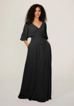 Mori Lee 21792 Pleated Waist Three-Quarter Sleeves Bridesmaid Dress 28 Mori Lee 21792 Pleated Waist Three-Quarter Sleeves Bridesmaid Dress -Fashion wedding dress mori lee 21792 pleated waist three quarter sleeves bridesmaid dress 10.997