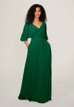 Mori Lee 21792 Pleated Waist Three-Quarter Sleeves Bridesmaid Dress 32 Mori Lee 21792 Pleated Waist Three-Quarter Sleeves Bridesmaid Dress -Fashion wedding dress mori lee 21792 pleated waist three quarter sleeves bridesmaid dress 14.997