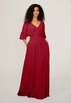 Mori Lee 21792 Pleated Waist Three-Quarter Sleeves Bridesmaid Dress 33 Mori Lee 21792 Pleated Waist Three-Quarter Sleeves Bridesmaid Dress -Fashion wedding dress mori lee 21792 pleated waist three quarter sleeves bridesmaid dress 15.997