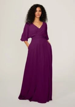 Mori Lee 21792 Pleated Waist Three-Quarter Sleeves Bridesmaid Dress 35 Mori Lee 21792 Pleated Waist Three-Quarter Sleeves Bridesmaid Dress -Fashion wedding dress mori lee 21792 pleated waist three quarter sleeves bridesmaid dress 17.997