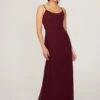 Mori Lee 21796 Tie Back Scoop Neck Bridesmaid Dress