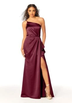 Mori Lee 21802 Front Slit One Strap Bridesmaid Dress 22 Mori Lee 21802 Front Slit One Strap Bridesmaid Dress -Fashion wedding dress mori lee 21802 bridesmaid dress 05.1085