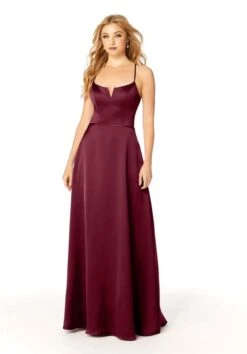 Mori Lee 21806 Lace Back Notched Neckline Bridesmaid Dress 23 Mori Lee 21806 Lace Back Notched Neckline Bridesmaid Dress -Fashion wedding dress mori lee 21806 bridesmaid dress 06.1085