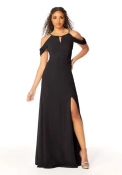 Mori Lee 21809 Cold Shoulder Keyhole Neck Bridesmaid Dress 36 Mori Lee 21809 Cold Shoulder Keyhole Neck Bridesmaid Dress -Fashion wedding dress mori lee 21809 bridesmaid dress 17.1085