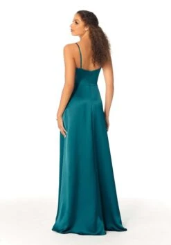 Mori Lee 21813 Front Slit Cowl Neckline Bridesmaid Dress -Fashion wedding dress mori lee 21813 bridesmaid dress 03.1085