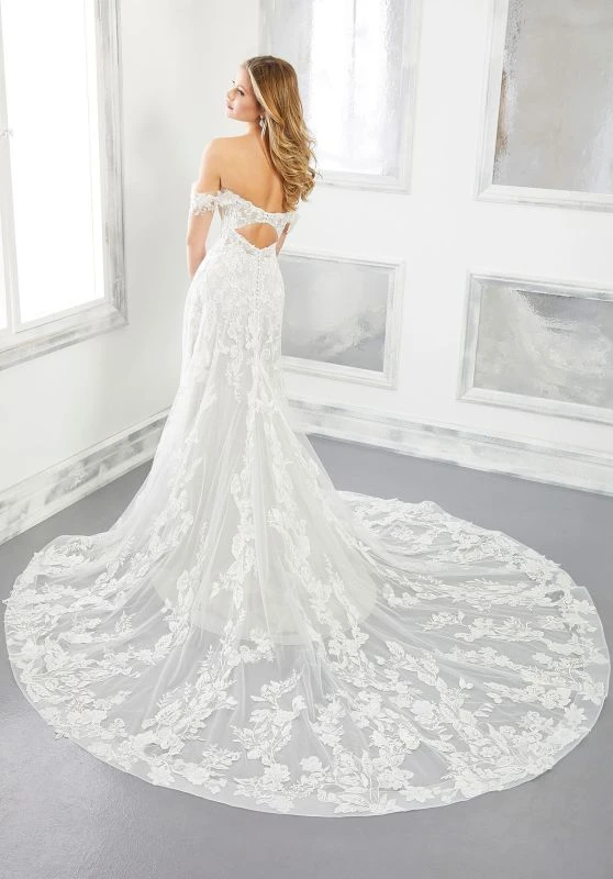 Mori Lee 2307W Blossom Sweetheart Neckline Plus Size Wedding Dress 3 Mori Lee 2307W Blossom Sweetheart Neckline Plus Size Wedding Dress - Image 3