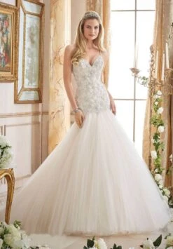 Mori Lee 2874 In Stock Wedding Dress